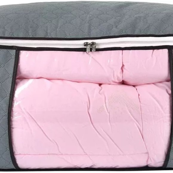 Large Folding Storage Bags (4 Pack)  Anti Dust Clothes Storage Bags - Picture 8 of 14